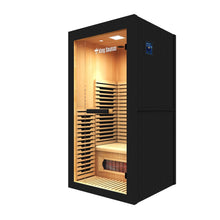 Load image into Gallery viewer, The Crown 2-Person Luxury Full Spectrum Infrared Sauna with Smart WiFi App Control