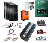 2.2KW Offgrid Solar Kit + 3KW Inverter/Charger + 60A MPPT Charge Controller