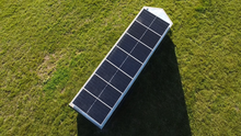 Load image into Gallery viewer, 28&#39; Enclosed SOLAR POWERED Offgrid Self-Sufficient Trailer - SOL-ARK 15K with OMO 32K Freedom Lithium Battery