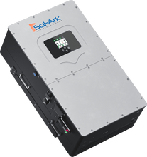 Load image into Gallery viewer, Commercial 30KW Solar Array - 3 Phase 208V Solar Kit + 30K 208V Sol-Ark Inverter + 60KW Sol-Ark OUTDOOR Lithium Battery +29.7KW Solar with Ground Mount and Wiring