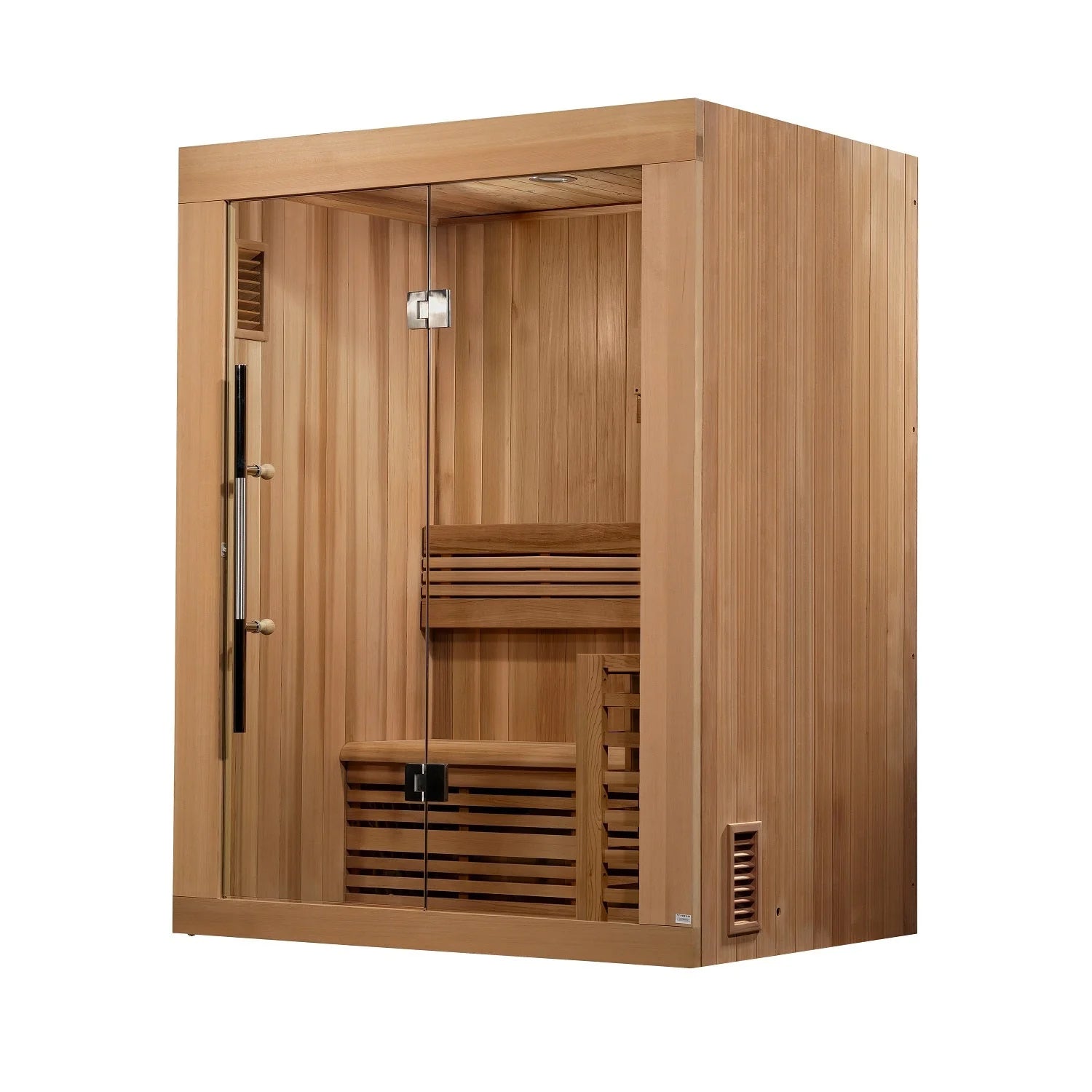 SAUNA EVOLUTION® 2 Person Traditional Steam Sauna Modern Relax