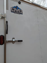 Load image into Gallery viewer, 16&#39; Enclosed SOLAR POWERED Offgrid Self-Sufficient Trailer - Concession Window Expanded Solar Array / Expanded Lithium battery bank - MOBILE STOREFRONT VERSION