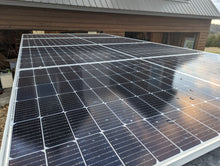 Load image into Gallery viewer, 16&#39; Expanded Model Enclosed SOLAR POWERED Offgrid Self-Sufficient Trailer - BASE MODEL w Expanded 10K Split Phase 120V/240V OMO E-Line Inverter + 10.24kWh OMO E-Line Lithium Battery