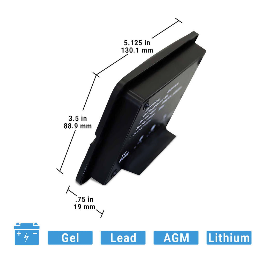 Flush Mount 10 Amp Charge Controller PWM 12/24V
