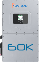 Load image into Gallery viewer, Commercial 60KW Solar Array - 3 Phase 480V Solar Kit + 60K 480V Sol-Ark Inverter + 60KW Sol-Ark INDOOR Lithium Battery +60.5KW Solar with Ground Mount and Wiring
