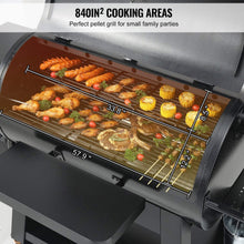 Load image into Gallery viewer, 62&quot; Heavy Duty Portable Wood Pellet BBQ Grill With Cart (SAK91308)