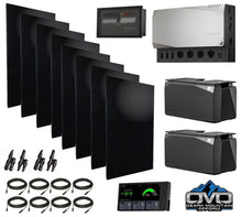 Load image into Gallery viewer, EcoFlow Power Kit 120V Output - 1x 3600 Watt Solar Generator / 10000wH Lithium Storage / 2600w Solar Complete Offgrid Kit