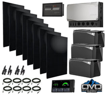 Load image into Gallery viewer, EcoFlow Power Kit 120V Output - 1x 3600 Watt Solar Generator / 15000wH Lithium Storage / 2600w Solar Complete Offgrid Kit