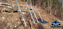 Load image into Gallery viewer, Adjustable Solar Panel 3&quot; Pole Mount - 4x Solar Panels (Without Modules)