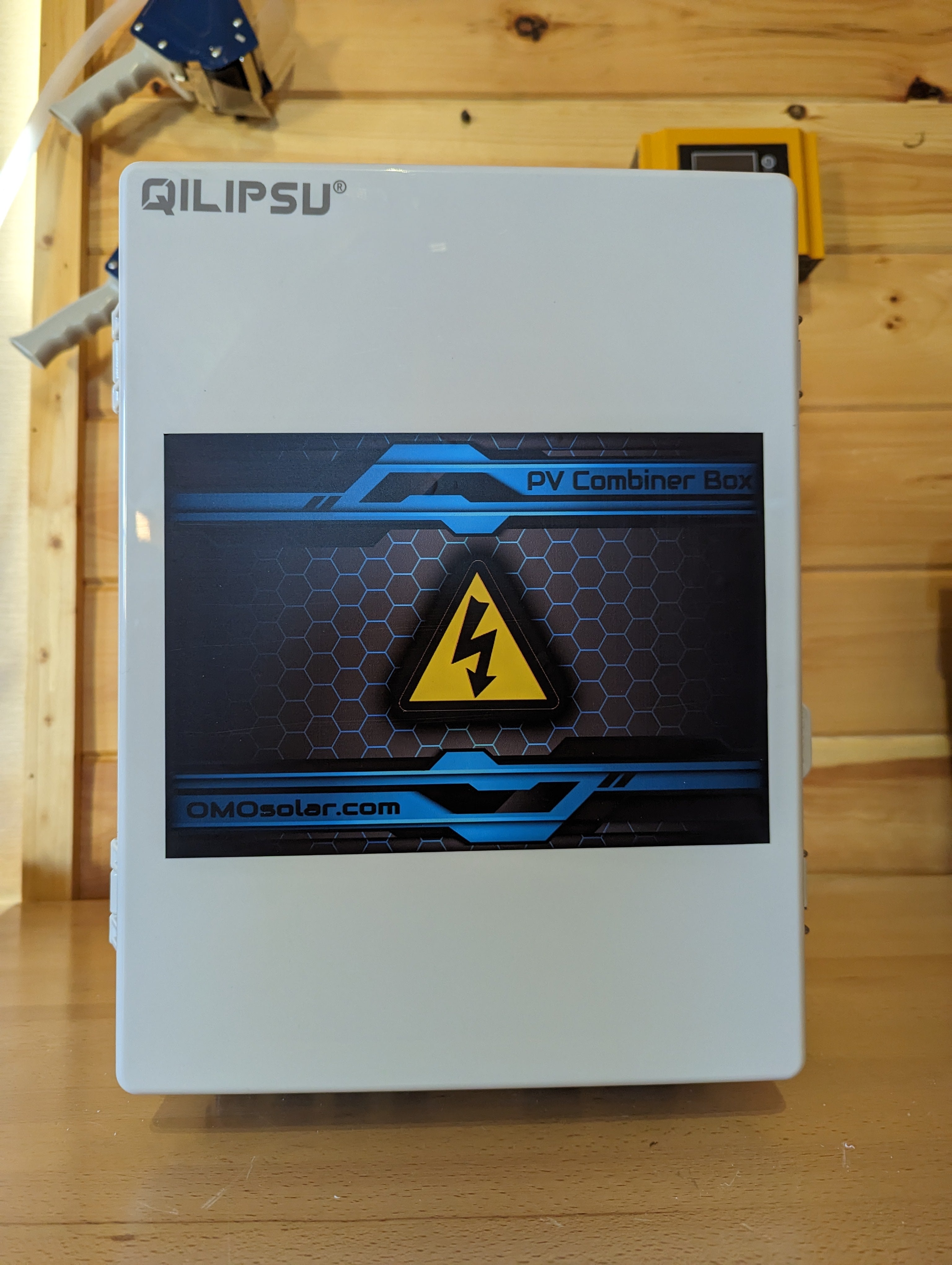 Combiner Box - 4 String Input - 2 Circuits Output - Built for Sol-Ark 12K Installations