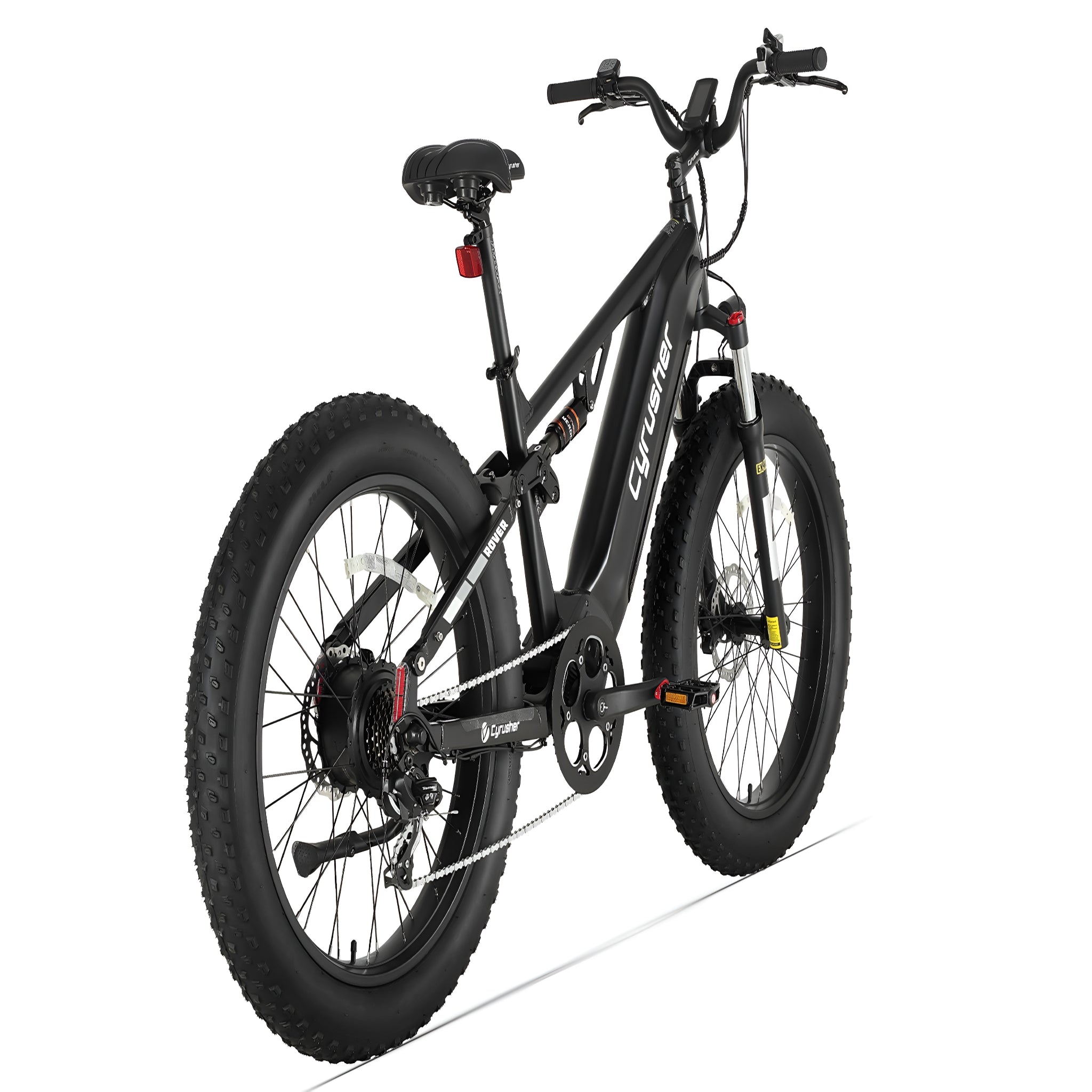 Cyrusher Rover Step-Over Full-Suspension E-Bike