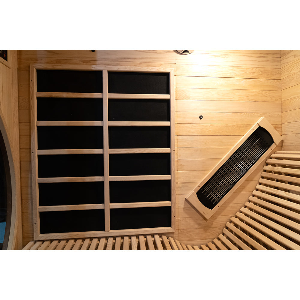 SAUNA EVOLUTION®  Indoor Sauna Room with Recliner（Best Seller）Far Infrared 01