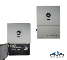 Load image into Gallery viewer, 30KW Complete Offgrid Solar Kit + EG4 FlexBOSS21 + 32KW OMO 48V Freedom Series Lithium Battery + 30.8KW Solar with Roof Mounting Rails and Wiring
