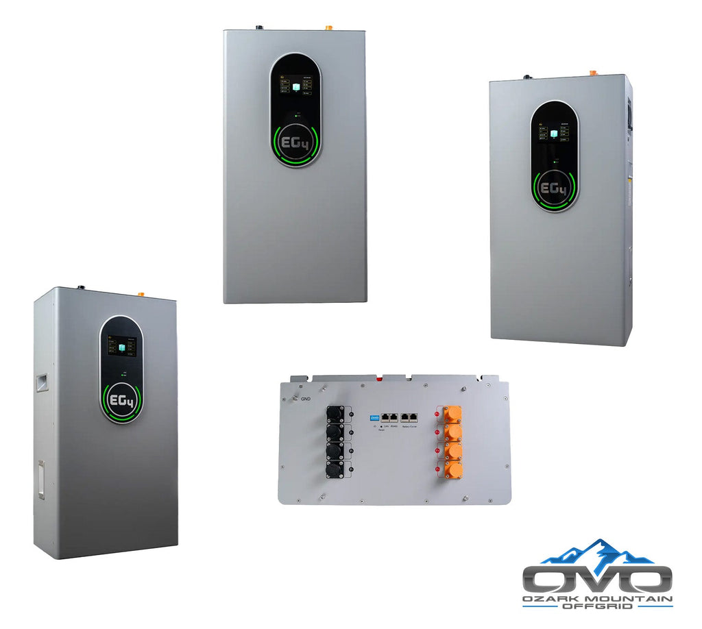 12KW Complete Offgrid Solar Kit + EG4 18kPV + 2x 14.3KW 48V EG4 Lithium Indoor Wall Battery + 13.2KW Solar with Ground Mount and Wiring