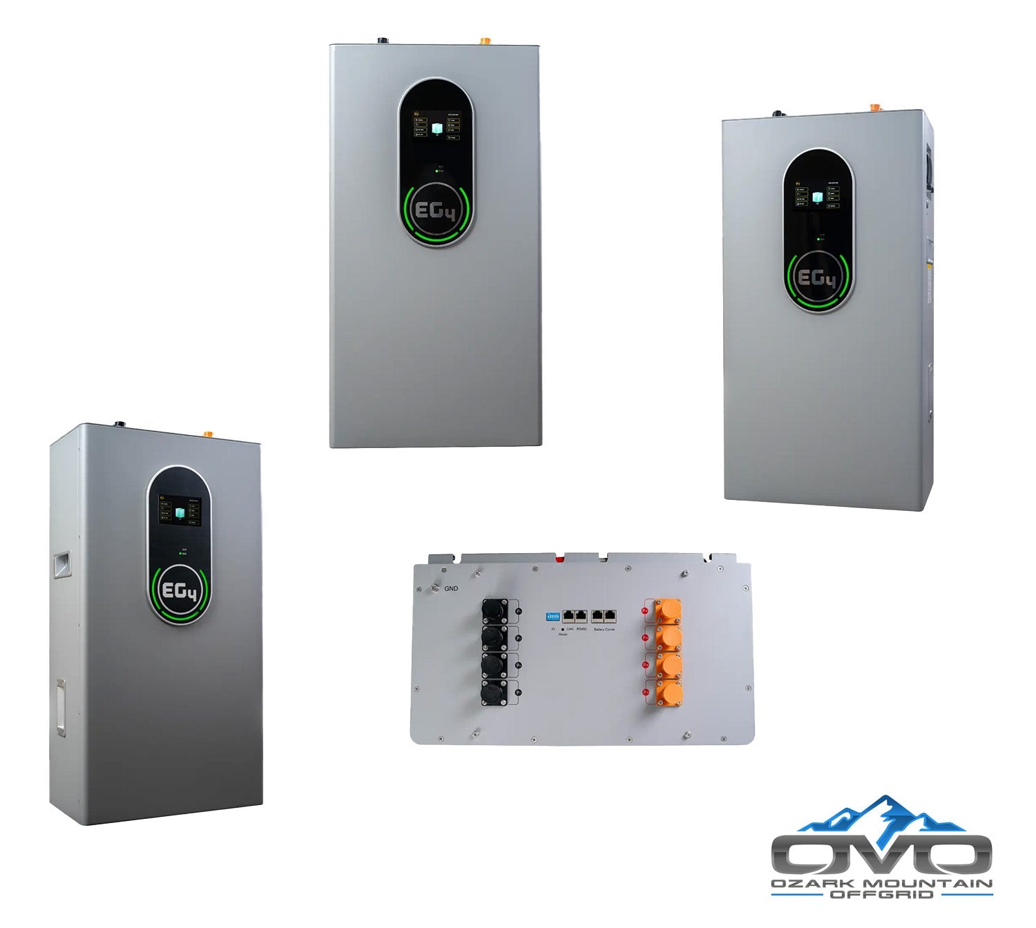 15KW Complete Offgrid Solar Kit + EG4 18kPV +  2x 14.3KW 48V EG4 Lithium Indoor Wall Battery + 15.4KW Solar with Ground Mount and Wiring