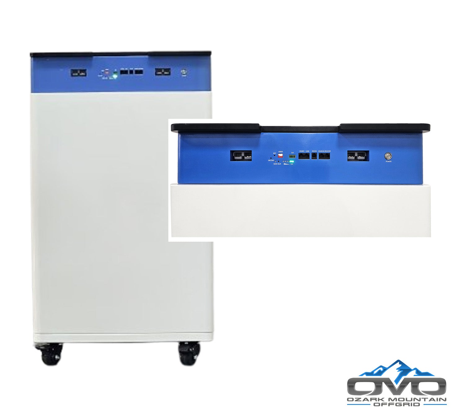 17KW Complete Offgrid Solar Kit - 2x 32kWh OMO 48V Freedom Series Lithium Battery + 15K Sol-Ark Inverter + 17.6KW Solar with Roof Mount and Wiring