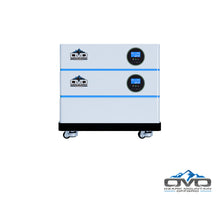 Load image into Gallery viewer, OMO All-In-One Customizable Stacking Inverter/Battery System 120/240 11000W Total Inverter Output + 5.12KW Lithium Battery