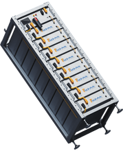 Load image into Gallery viewer, Commercial 120KW Solar Array - 3 Phase 208V Solar Kit + 4x 30K 208V Sol-Ark Inverter + 4x 40KW Sol-Ark INDOOR Lithium Battery +118.8KW Solar with Ground Mount and Wiring