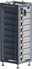 Load image into Gallery viewer, Commercial 120KW Solar Array - 3 Phase 208V Solar Kit + 4x 30K 208V Sol-Ark Inverter + 4x 40KW Sol-Ark INDOOR Lithium Battery +118.8KW Solar with Ground Mount and Wiring