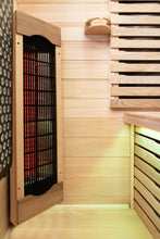 Load image into Gallery viewer, Peak Saunas Fuji 2-Person Full Spectrum Infrared Sauna with XL Medical-Grade Red Light Therapy &amp; Smart WiFi App Control