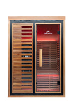 Load image into Gallery viewer, Peak Saunas Fuji 2-Person Full Spectrum Infrared Sauna with XL Medical-Grade Red Light Therapy &amp; Smart WiFi App Control