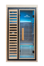 Load image into Gallery viewer, Peak Saunas Shasta 1-Person Full Spectrum Infrared Sauna with XL Medical-Grade Red Light Therapy &amp; Smart WiFi App Control