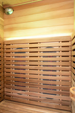 Load image into Gallery viewer, Peak Saunas Rainier 1-Person Full Spectrum Infrared Sauna with XL Medical-Grade Red Light Therapy &amp; Smart WiFi App Control