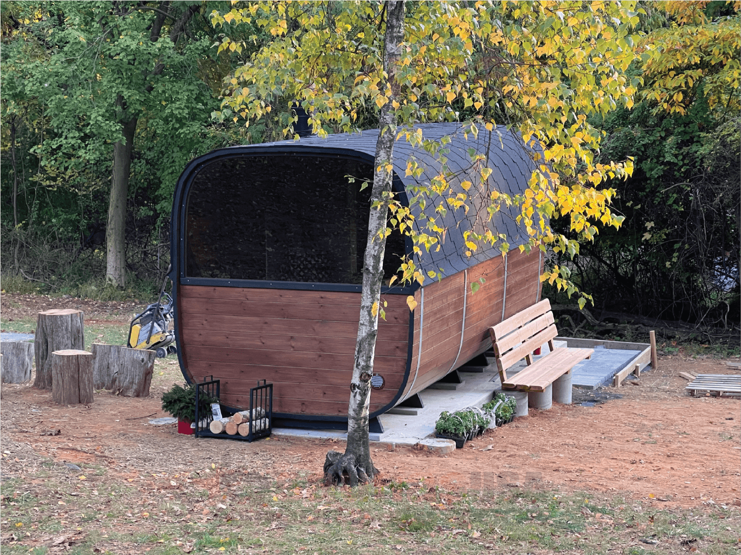 SAUNA EVOLUTION® Square Sauna Minimalist Refresh 5