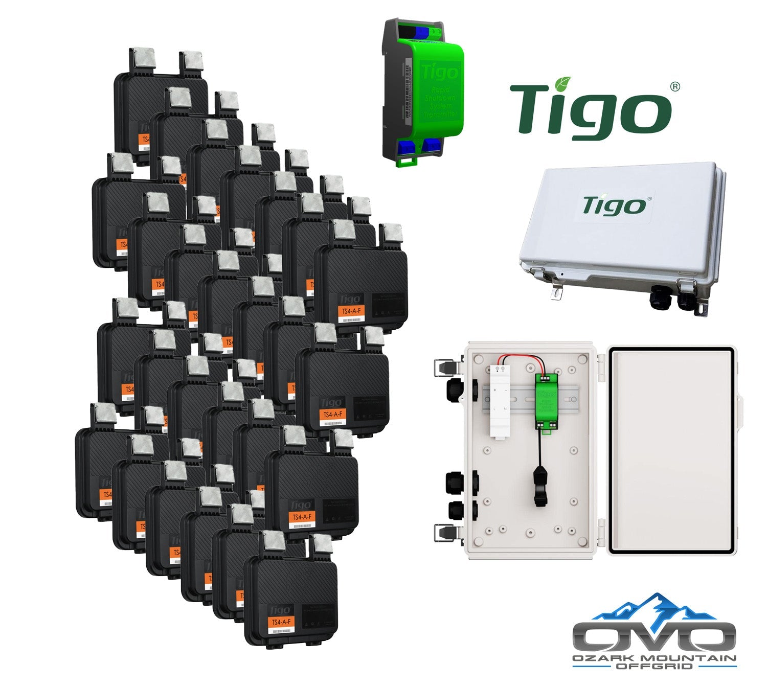 TIGO Rapid Shutdown Kit OMO E-Line 9.88KW