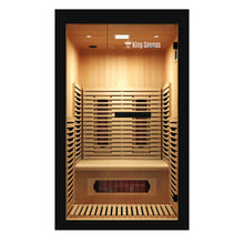 Load image into Gallery viewer, The Crown 2-Person Luxury Full Spectrum Infrared Sauna with Smart WiFi App Control