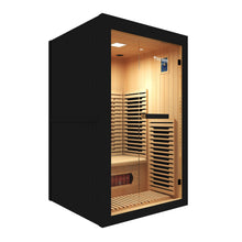 Load image into Gallery viewer, The Crown 2-Person Luxury Full Spectrum Infrared Sauna with Smart WiFi App Control