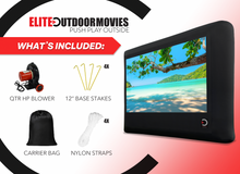Load image into Gallery viewer, Elite Outdoor Movies Home 17&#39; Inflatable Screen