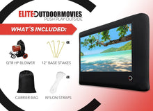 Load image into Gallery viewer, Elite Outdoor Movies 13&#39; Nano Outdoor Cinema System