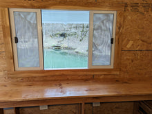 Load image into Gallery viewer, 16&#39; Enclosed SOLAR POWERED Offgrid Self-Sufficient Trailer - Concession Window Expanded Solar Array / Expanded Lithium battery bank - MOBILE STOREFRONT VERSION