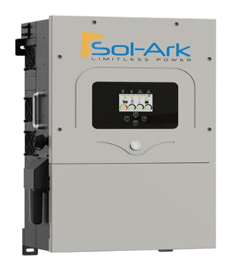 12KW Complete Offgrid Solar Kit - 32kWh OMO 48V Freedom Series Lithium Battery + 15K Sol-Ark Inverter +13.2KW Solar with Ground Mount Rails and Wiring