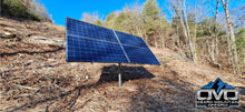 Load image into Gallery viewer, Adjustable Solar Panel 3&quot; Pole Mount - 4x Solar Panels (Without Modules)