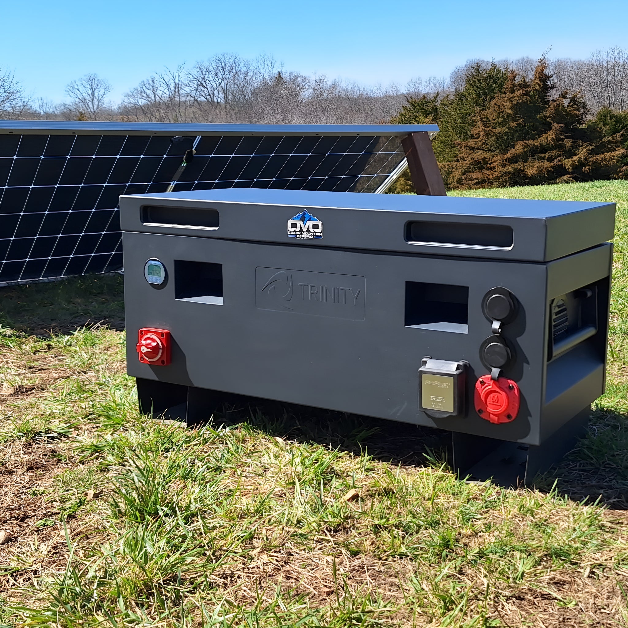 2.2KW Boat Dock Offgrid Solar Kit - Portable with Plug and Play Connections