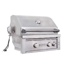 Load image into Gallery viewer, Edgestar 60K BTU 30&quot; Natural Gas Built-In Grill With Lighted Grill Area And Double Access Doors (SAK82568)