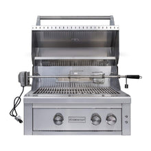 Load image into Gallery viewer, Edgestar 60K BTU Natural Gas Outdoor Built-In Grill W/ Rotisserie And LED Lighting, 30&quot; (SAK52871)
