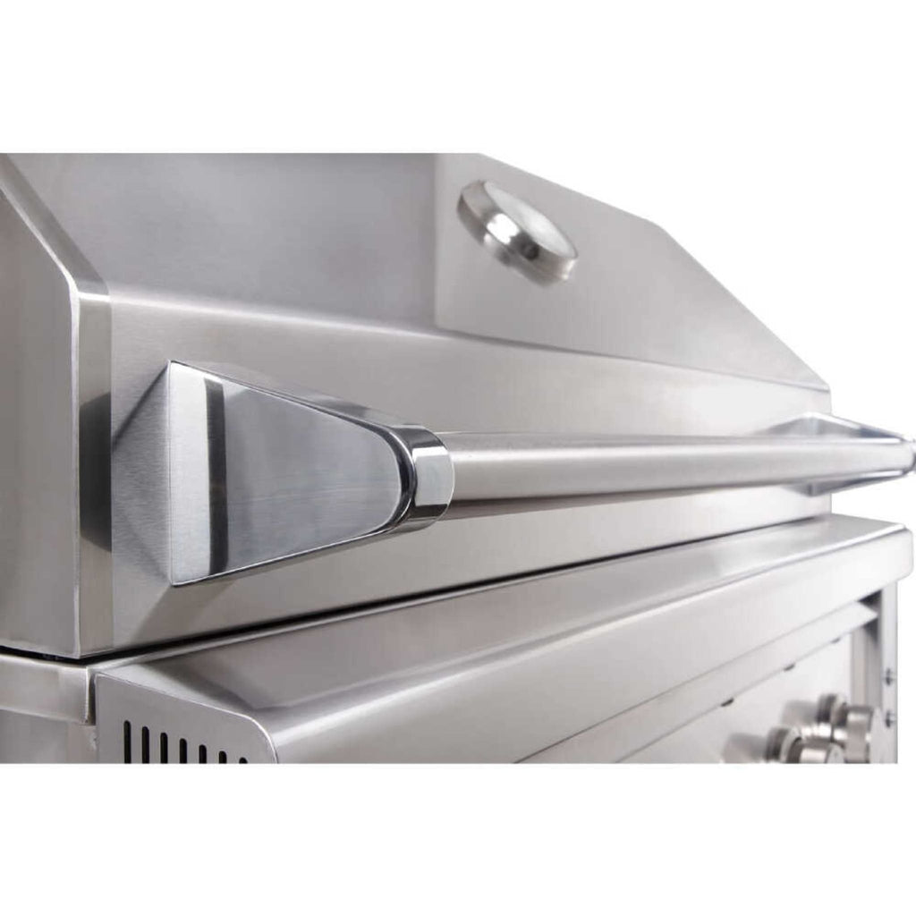 Edgestar 89K BTU 36" Natural Gas Freestanding Grill Cart With Lighting Knobs & Rotisserie (SAK12573)