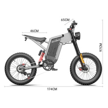 Load image into Gallery viewer, EKX X21 2000W 48V/35AH Premium Electric Off-Road Mountain Dirt Bike (SAK92745)