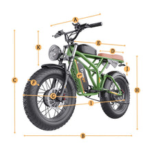 Load image into Gallery viewer, Freego Shotgun Flash F3 Pro Max Electric Dual Motor Bike, 1000W (SAK41583)
