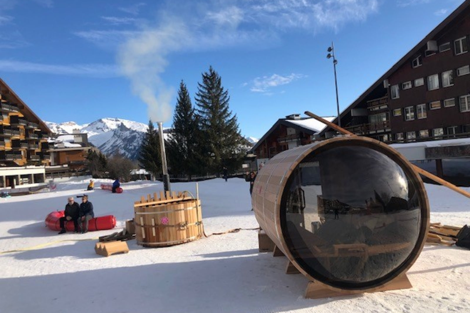 SAUNA EVOLUTION® Barrel Sauna Serenity Nature Air 4