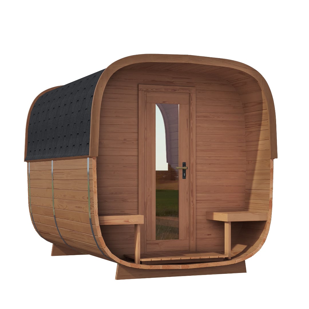 SAUNA EVOLUTION® Square Sauna Minimalist Refresh 5