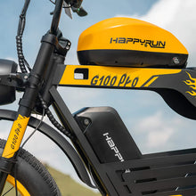 Load image into Gallery viewer, HappyRun G100 (G100 Pro) Long Distance Electric Fat Tire Bike Motorcycle (SAK95715)