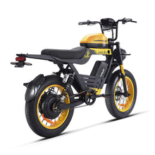 Load image into Gallery viewer, HappyRun G100 (G100 Pro) Long Distance Electric Fat Tire Bike Motorcycle (SAK95715)