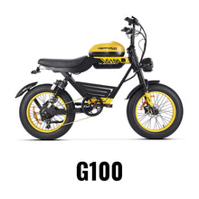 Load image into Gallery viewer, HappyRun G100 (G100 Pro) Long Distance Electric Fat Tire Bike Motorcycle (SAK95715)