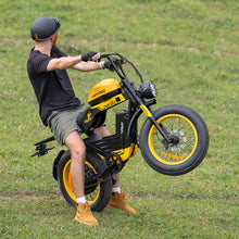 Load image into Gallery viewer, HappyRun G100 (G100 Pro) Long Distance Electric Fat Tire Bike Motorcycle (SAK95715)