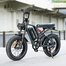 Load image into Gallery viewer, HappyRun Tank G60 Electric Off-Road Fat Tire Moped Bike (SAK48732)