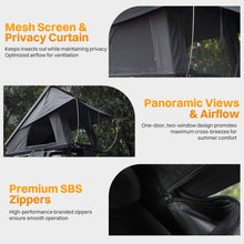 Load image into Gallery viewer, Heavy Duty 2-3 Person Hardshell Rooftop Tent With Ladder (SAK93120)